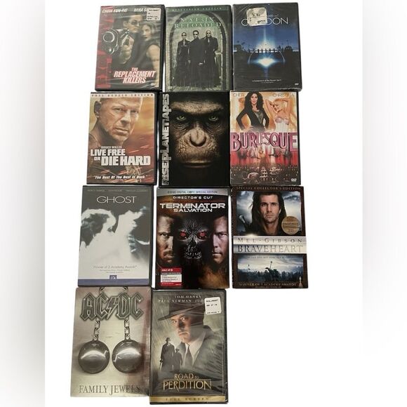 New wrapped DVD Movie Collection - 11 Assorted Titles - Picture 2 of 2
